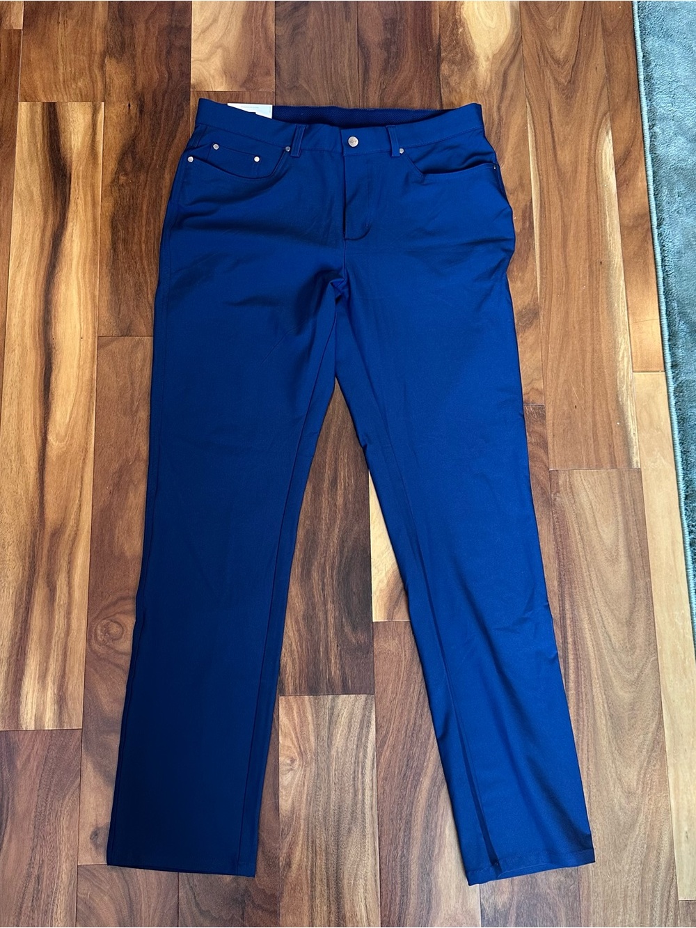 Greg Norman Men’s Navy Blue Performance Golf Pants